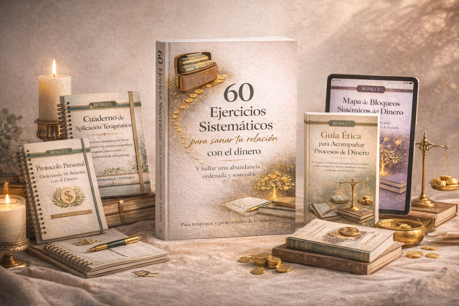 60 Ejercicios Sistemáticos para sanar tu relación con el Dinero